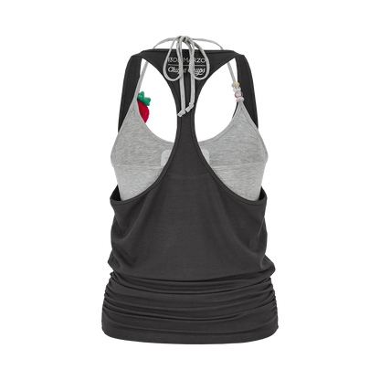 13DE MARZO x Chupa Chups Lollipop Cami Top Set Dark Grey