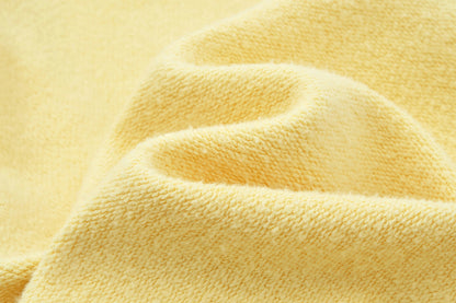 13DE MARZO Lollipop Wrapper Cropped Hoodie Yellow