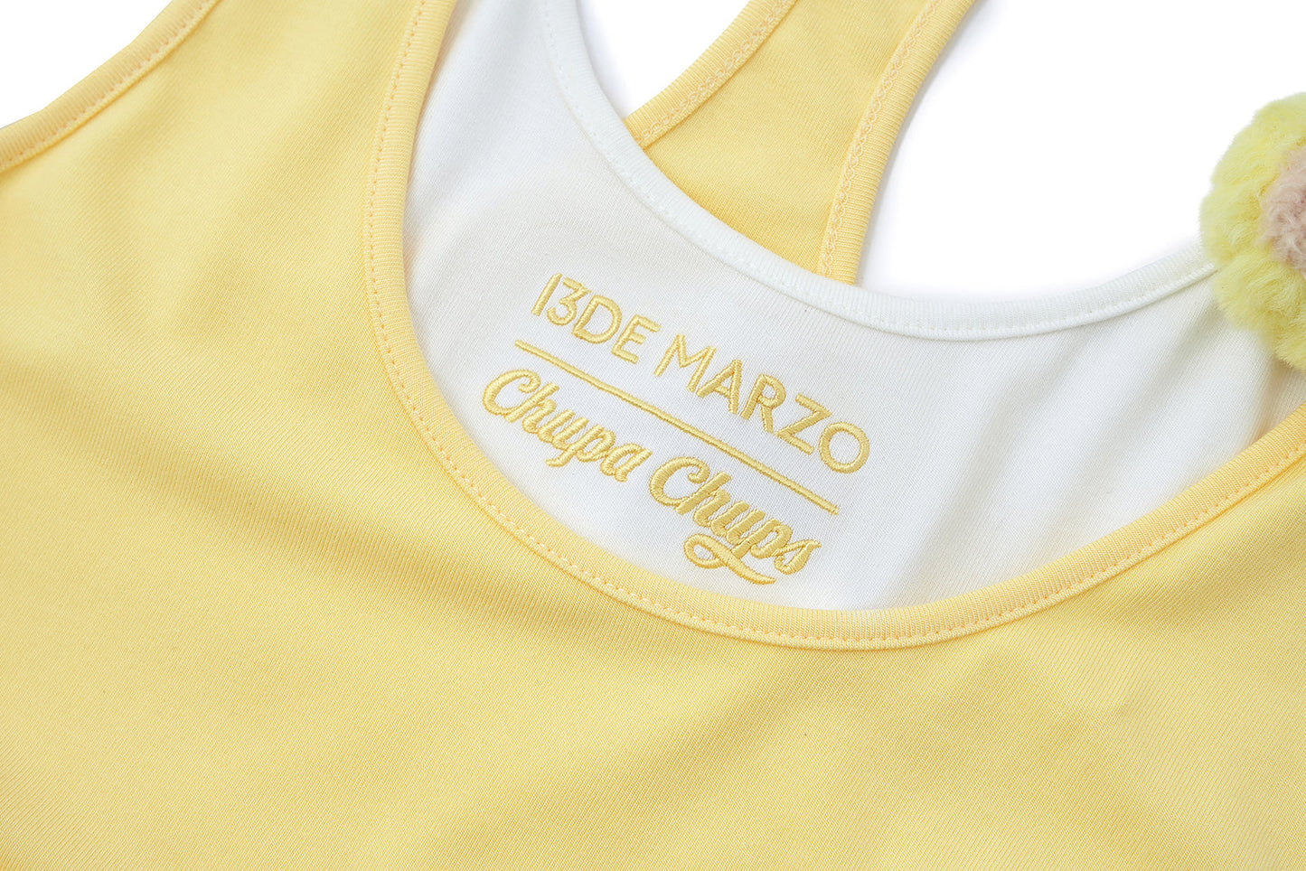 13DE MARZO x Chupa Chups Lollipop Cami Top Set Yellow
