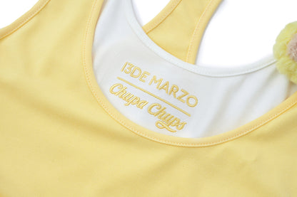 13DE MARZO x Chupa Chups Lollipop Cami Top Set Yellow
