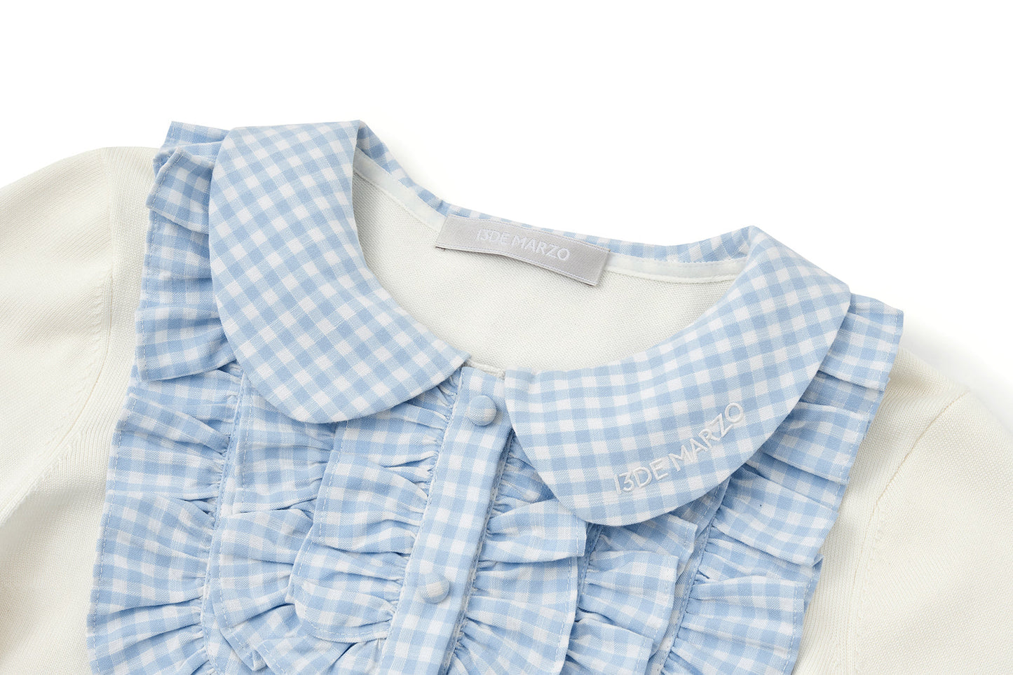 13DE MARZO Nighty Night Bear Sleeve Shirt