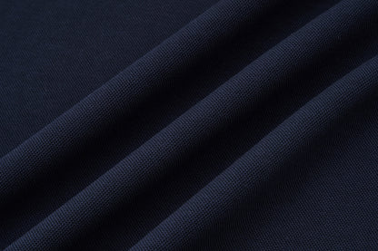 13DE MARZO Nighty Night Bear Long-Sleeve Polo Navy Blue