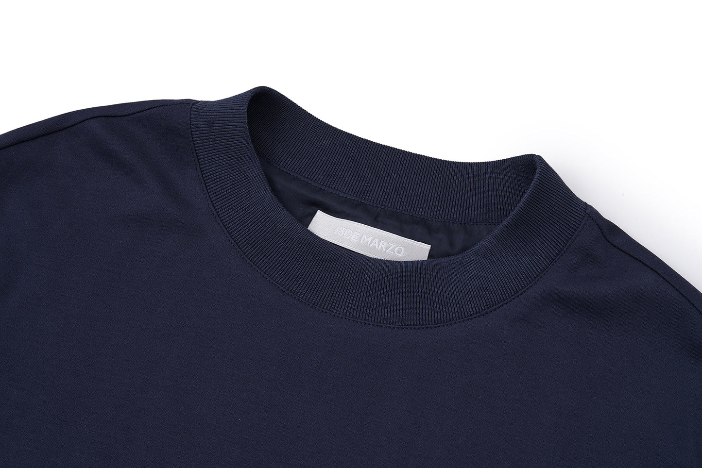 13DE MARZO Nighty Night Bear Collar Dress Navy Blue
