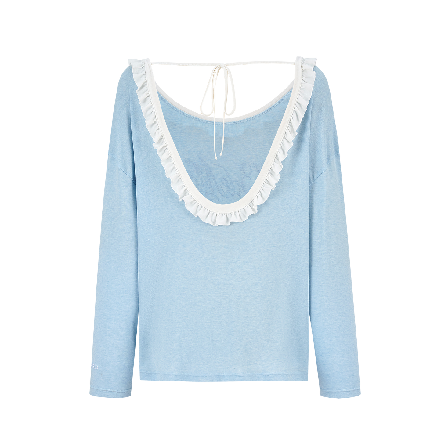 13DE MARZO Reversible Multi-Way Cover-Up Blue