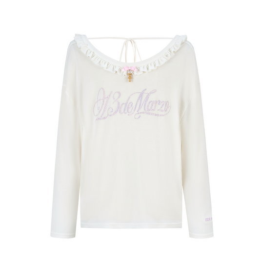 13DE MARZO Reversible Multi-Way Cover-Up White