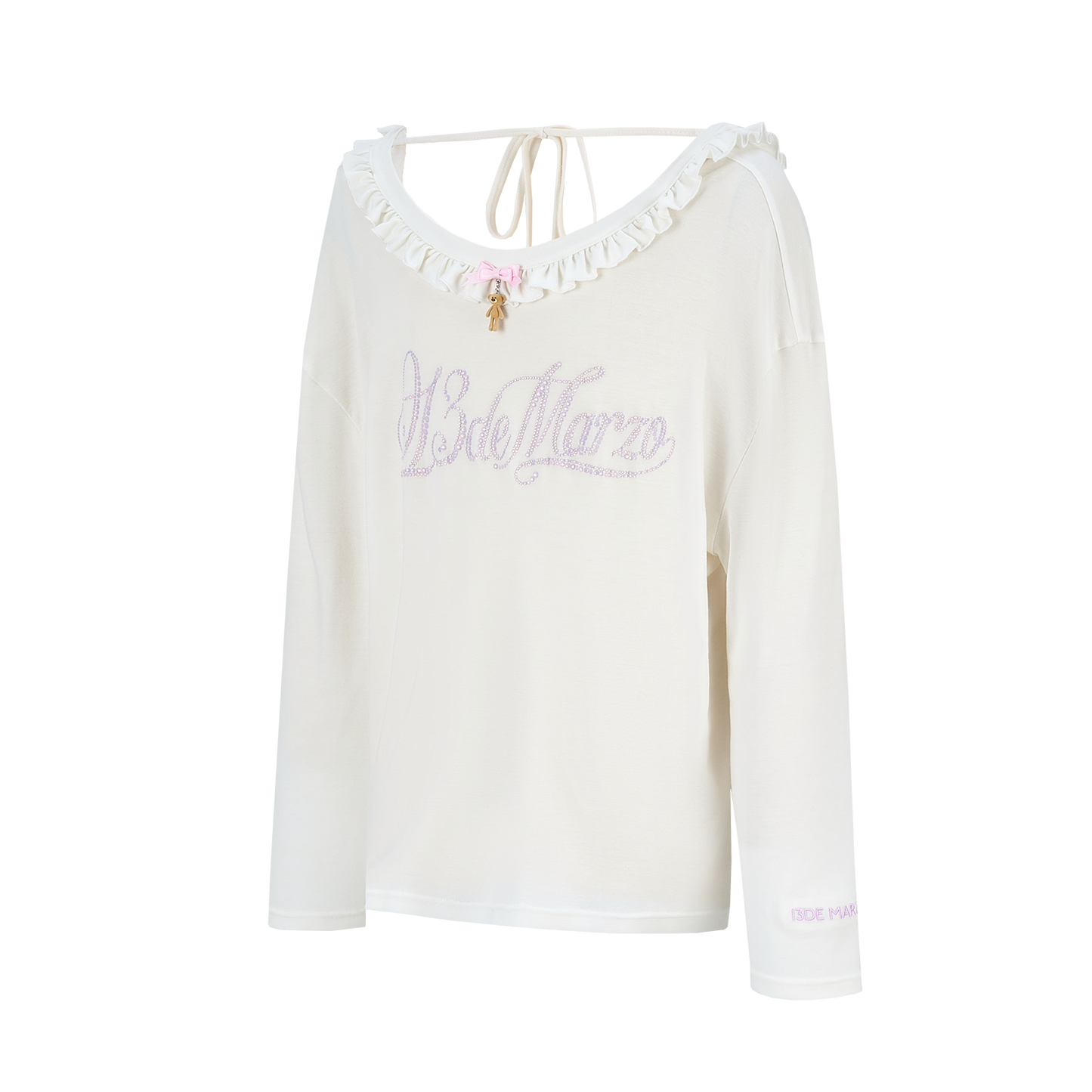 13DE MARZO Reversible Multi-Way Cover-Up White