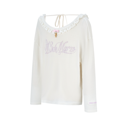 13DE MARZO Reversible Multi-Way Cover-Up White
