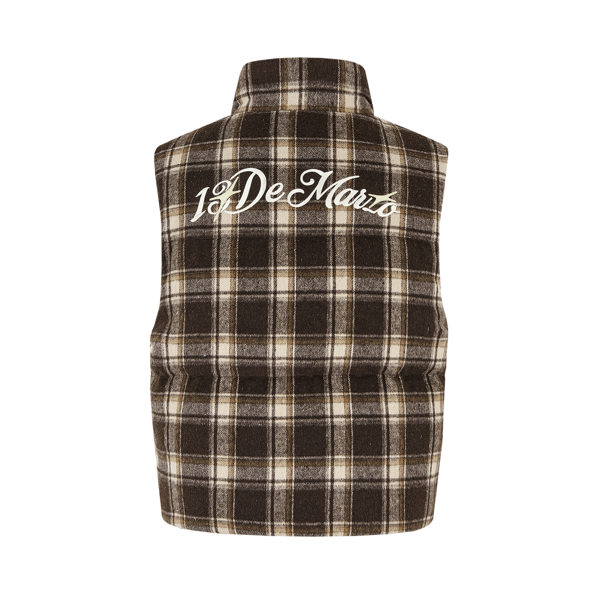 13DE MARZO Luminous Bear Reversible Down Vest