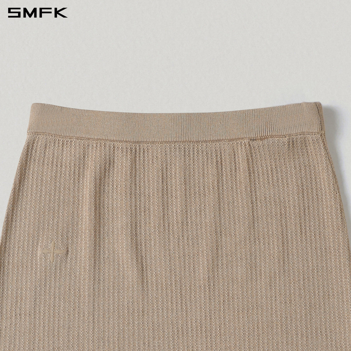 SMFK Myth Seer Strt Knit Long Dress Tencel+Silk Fresh Skin