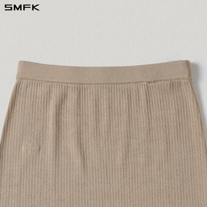 SMFK Myth Seer Strt Knit Long Dress Tencel+Silk Fresh Skin