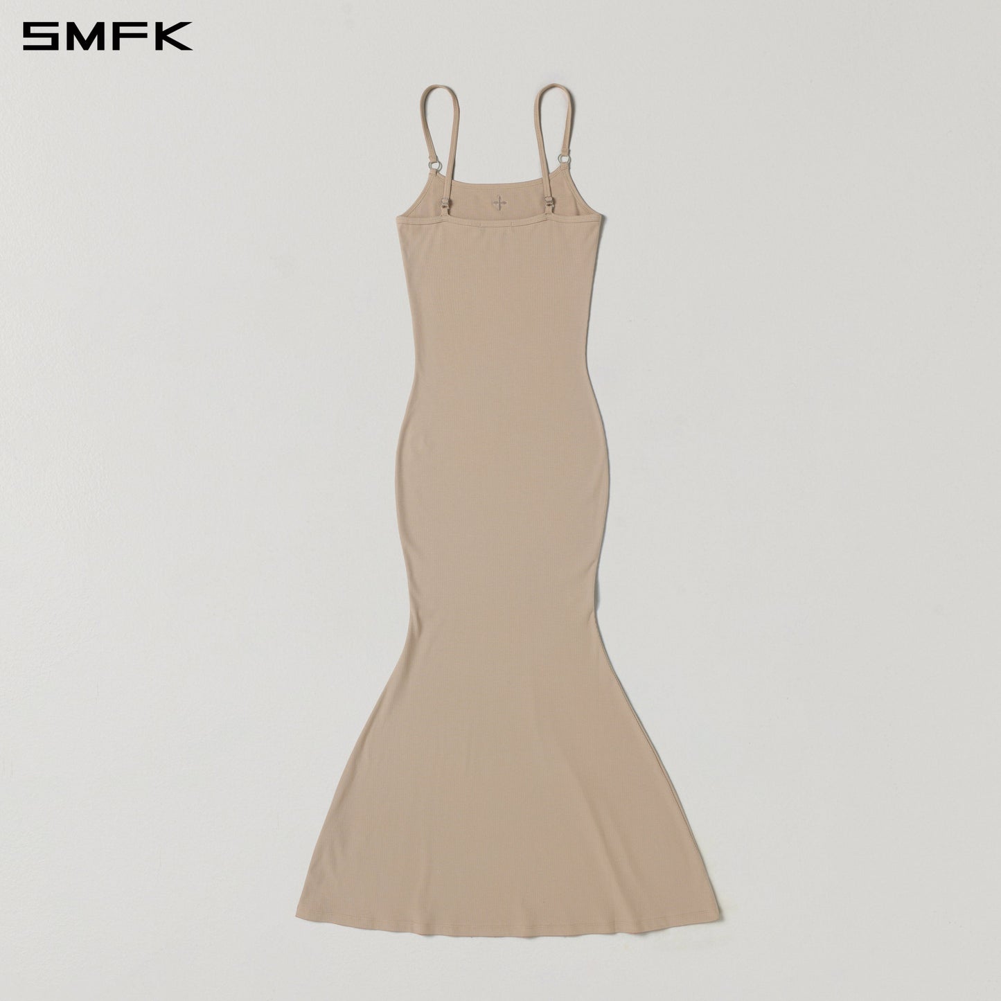SMFK Vintage Nomadic Silk Camisole Long Dress Silk+Cotton Fresh Skin