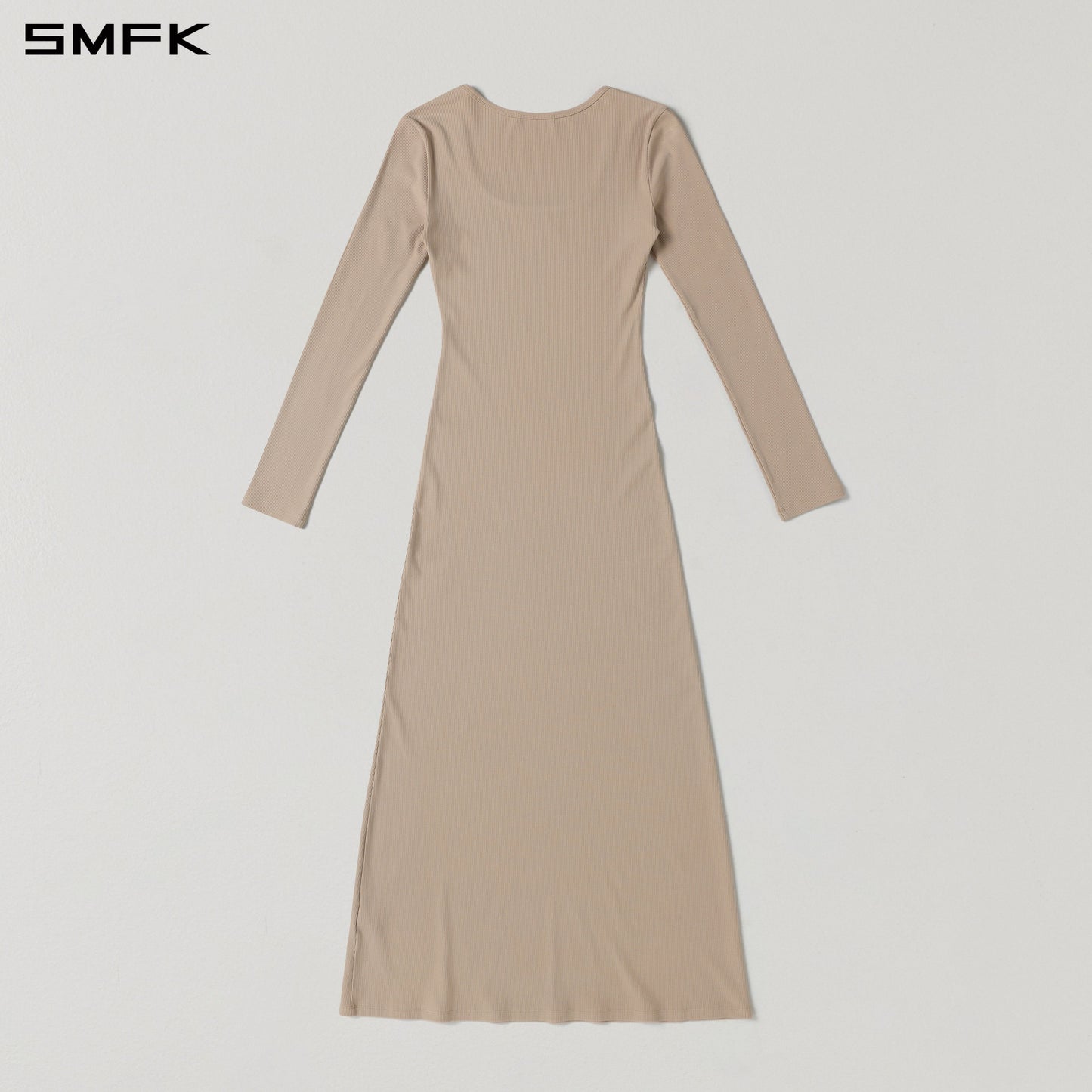 SMFK Vintage Nomadic Silk Long Dress Silk+Cotton Fresh Skin