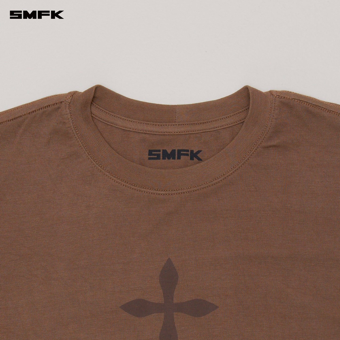 SMFK COMPASS Original Badge Tee Wild Horse Brown