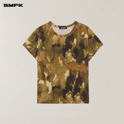 SMFK VINTAGE HURRICANE Fade Body Tee Chinese Ink Camouflage