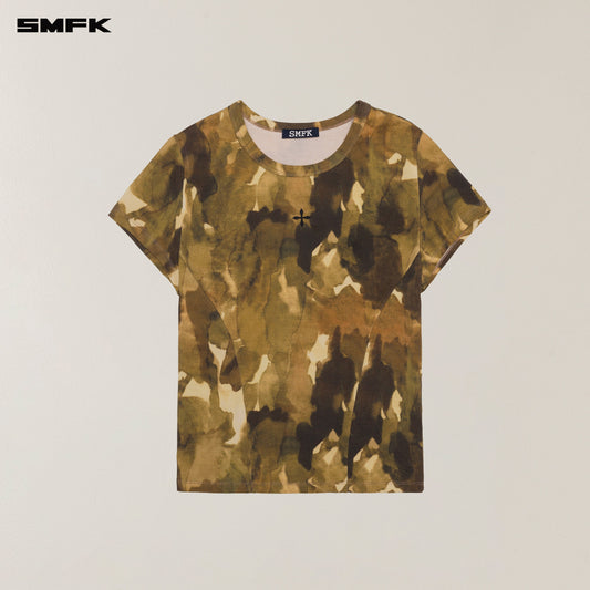 SMFK VINTAGE HURRICANE Fade Body Tee Chinese Ink Camouflage