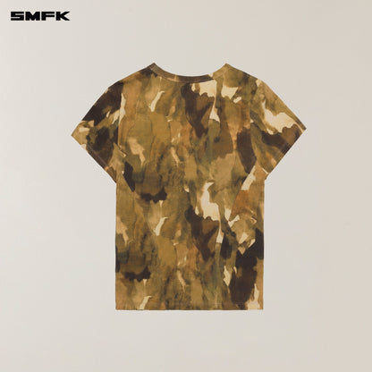 SMFK VINTAGE HURRICANE Fade Body Tee Chinese Ink Camouflage