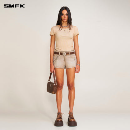 SMFK VINTAGE STORM Fade Dye Silk Sports Tee Fading Desert