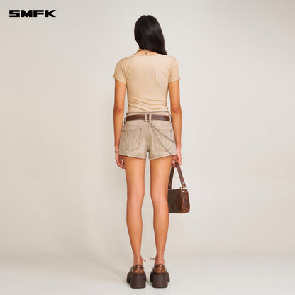 SMFK VINTAGE STORM Fade Dye Silk Sports Tee Fading Desert