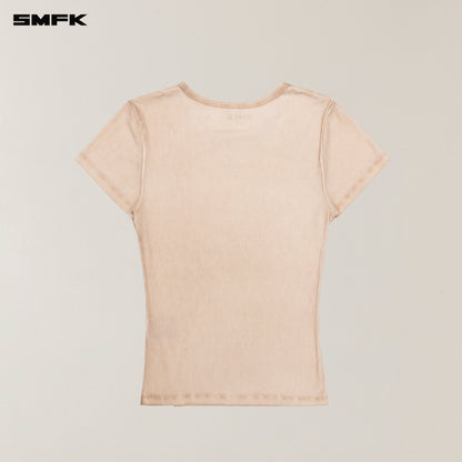 SMFK VINTAGE STORM Fade Dye Silk Sports Tee Fading Desert