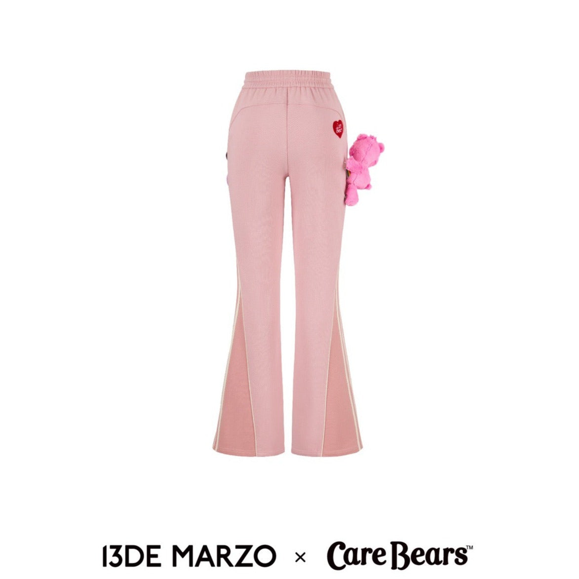 13DE MARZO x CARE BEARS Patch Pants Promise Pink