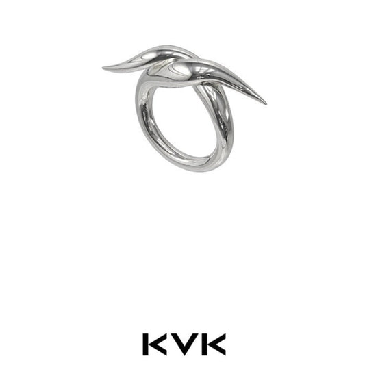 KVK Venom Collection Curved Poison Ring
