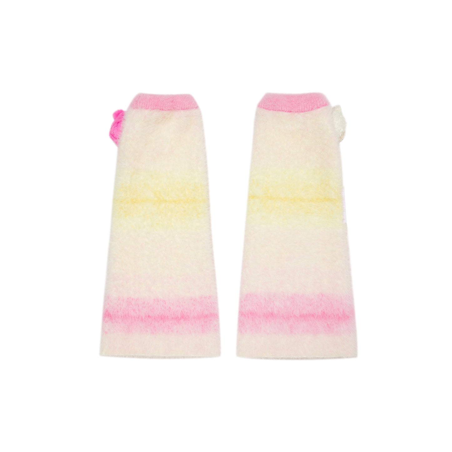 13DE MARZO x CARE BEAR Faded Mohair Leg Warmers