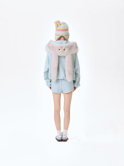 13DE MARZO Bear Sweet Bean Beanie