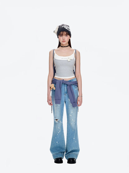 13DE MARZO Doozoo 3D Bear Beanie Dark Grey