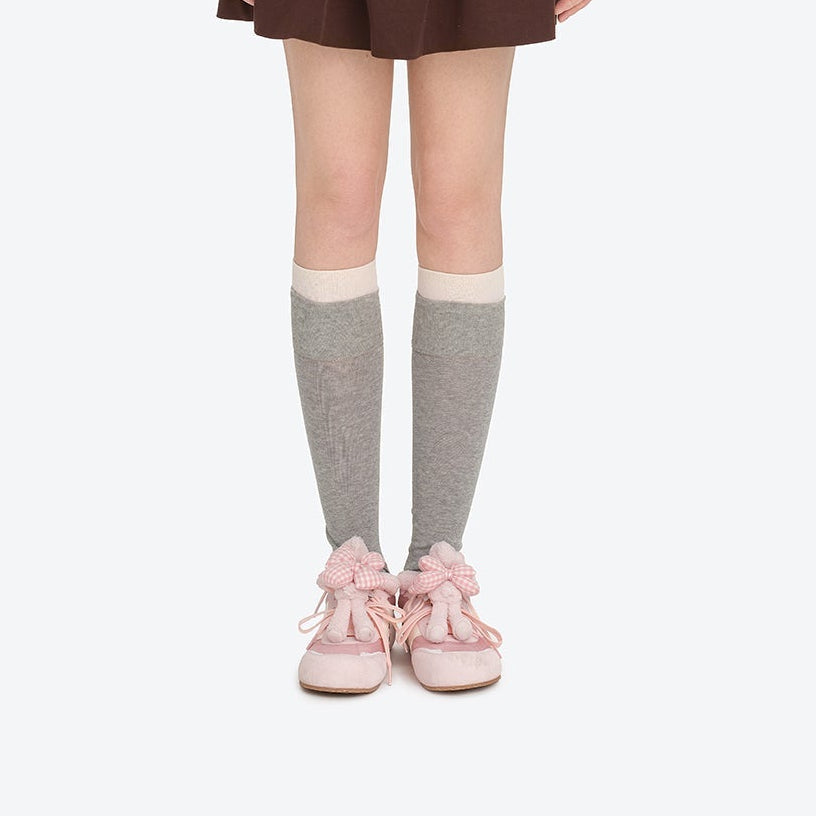 13DE MARZO Bear Plush Sneakers Pink