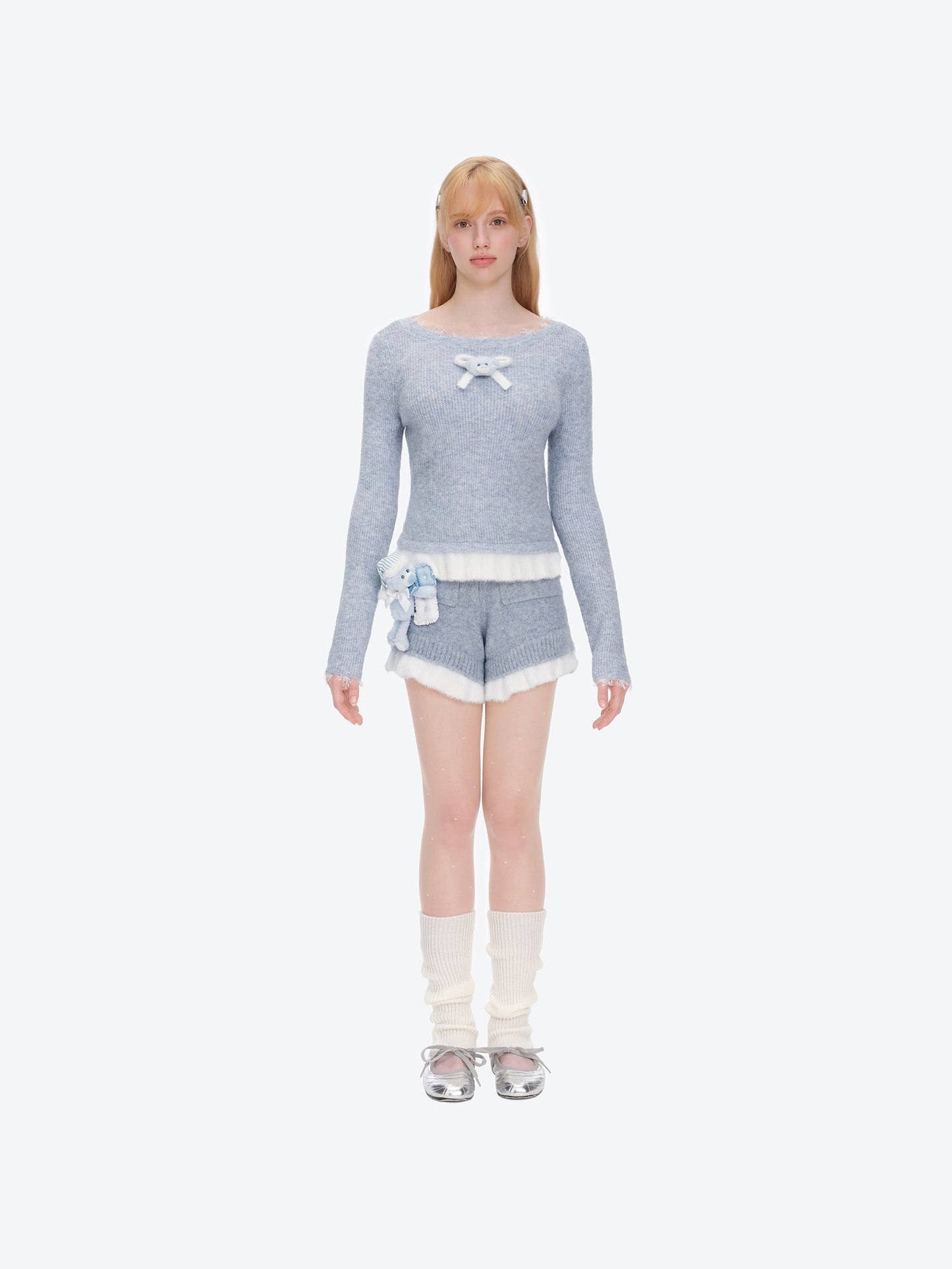 13DE MARZO Nighty Night Bear Long Sleeve Top