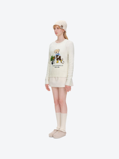 13DE MARZO Marzo Valley Appliqué Pullover