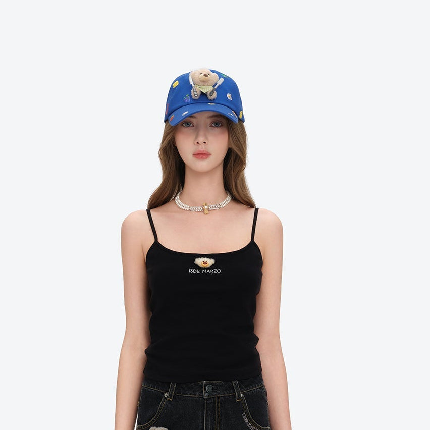 13DE MARZO Nutrition Breakfast Bear Cap Blue