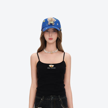 13DE MARZO Nutrition Breakfast Bear Cap Blue