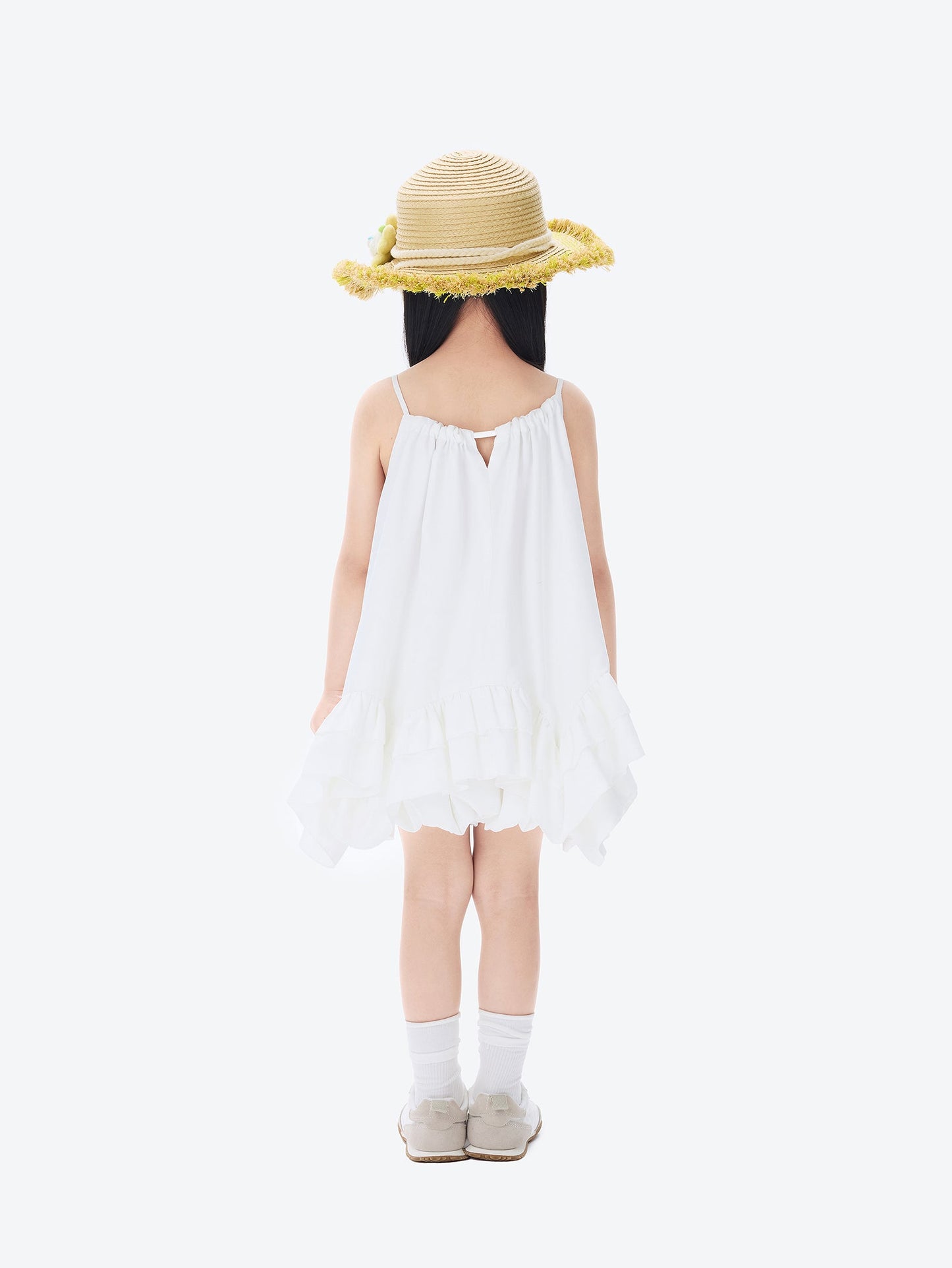 13DE MARZO Floral BabyBear Straw Hat