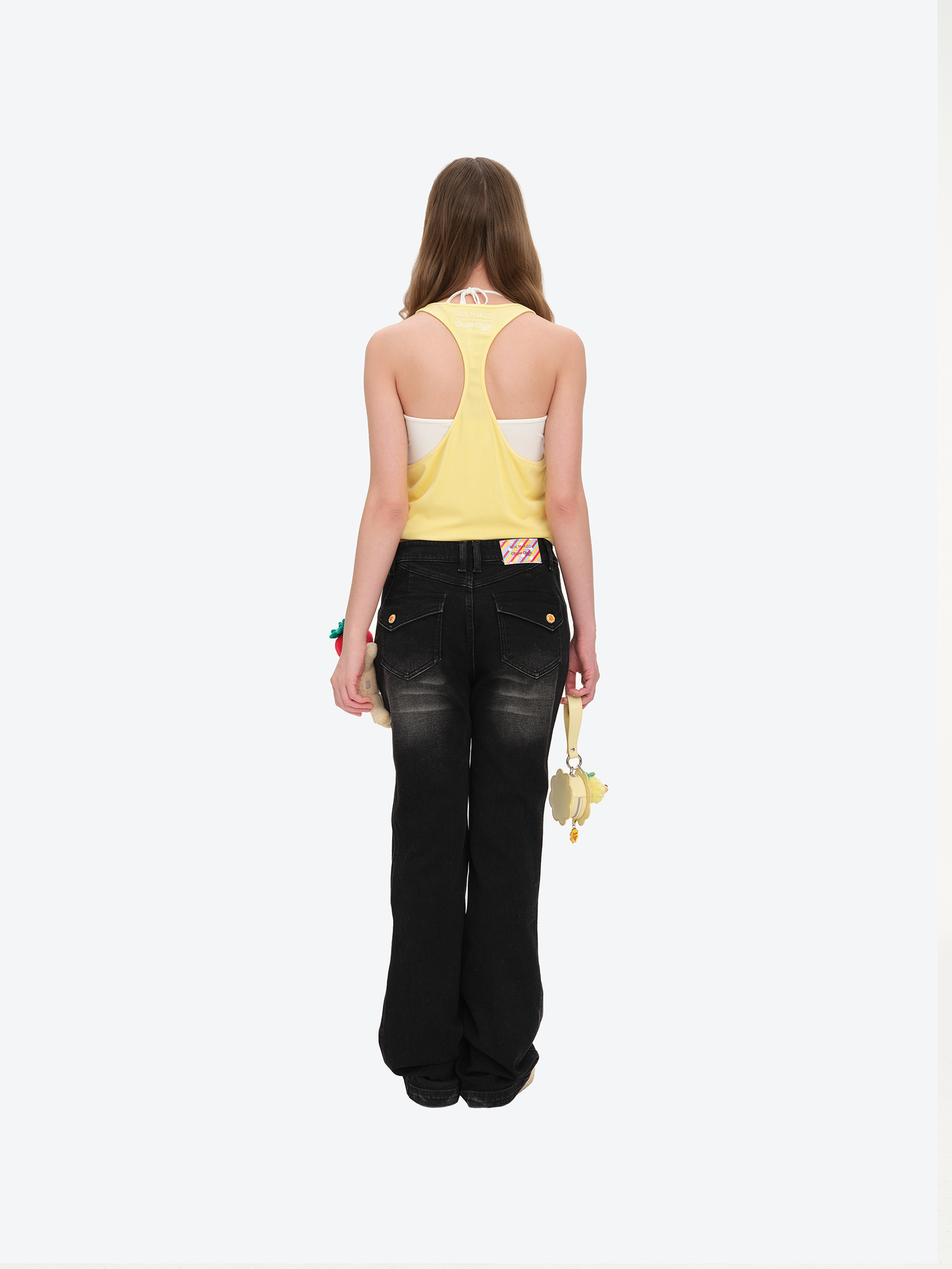 13DE MARZO x Chupa Chups Lollipop Cami Top Set Yellow