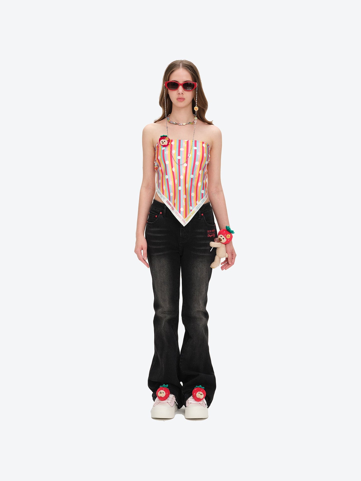 13DE MAZRO  x Chupa Chups Lollipop Multi-functional Scarf