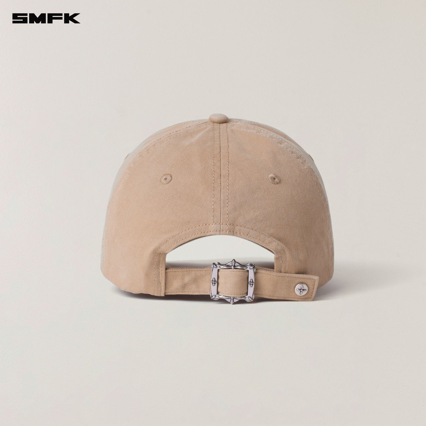 SMFK Compass Badge Cargo Cap Sand