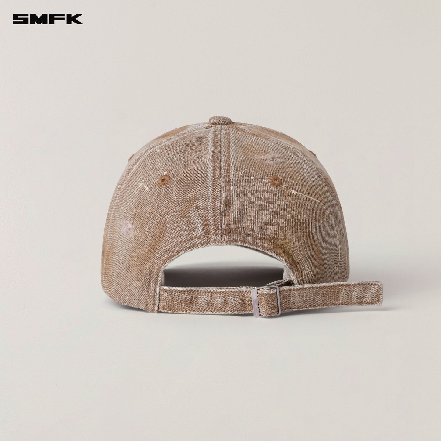 SMFK Rage Wild Handcraft Denim Cap Wild Cowboy Brown