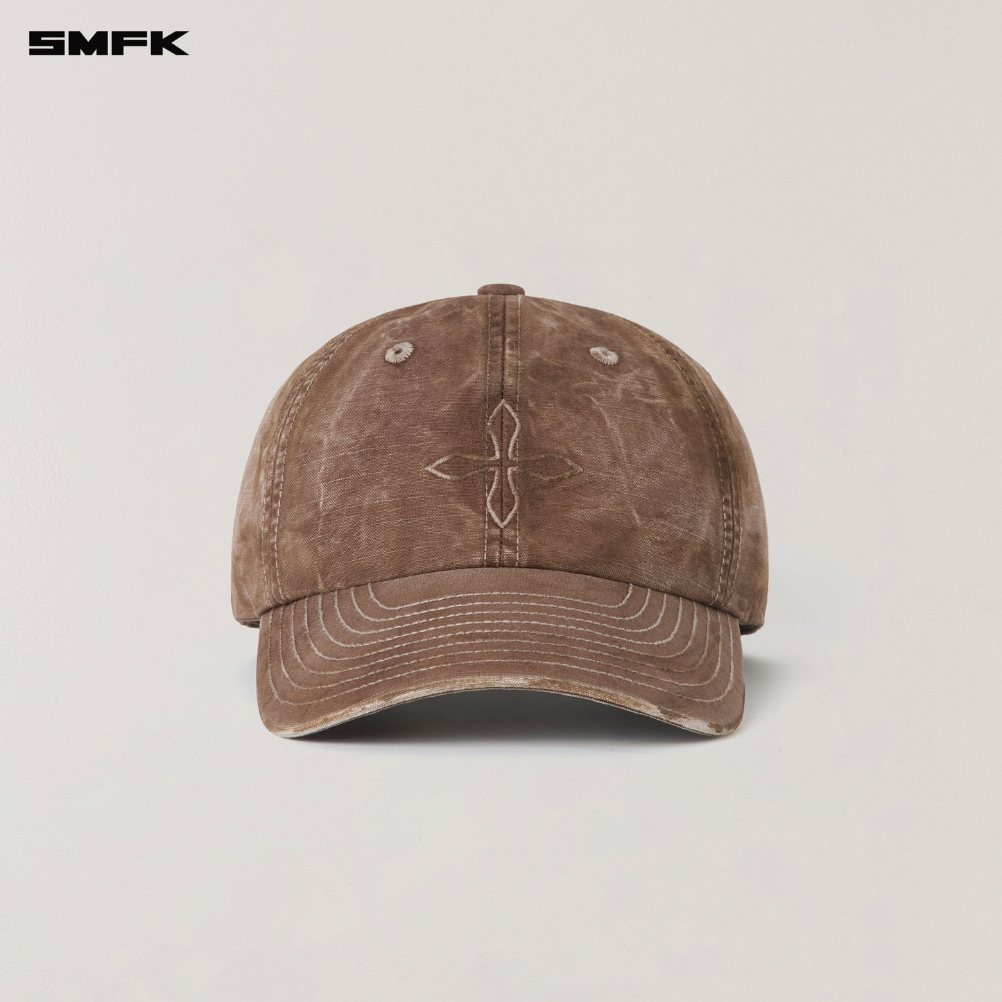 SMFK Rage Wild Handcraft Baseball Cap Wild Horse Brown