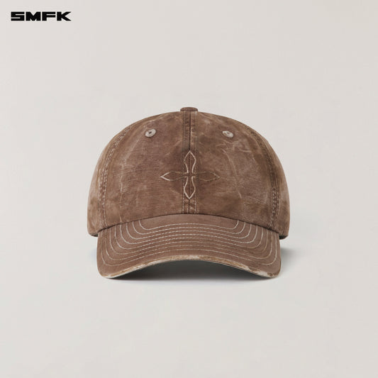 SMFK Rage Wild Handcraft Baseball Cap Wild Horse Brown