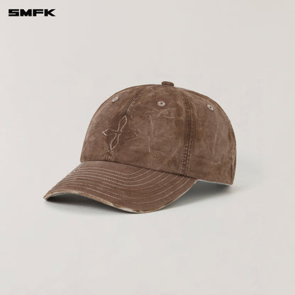 SMFK Rage Wild Handcraft Baseball Cap Wild Horse Brown