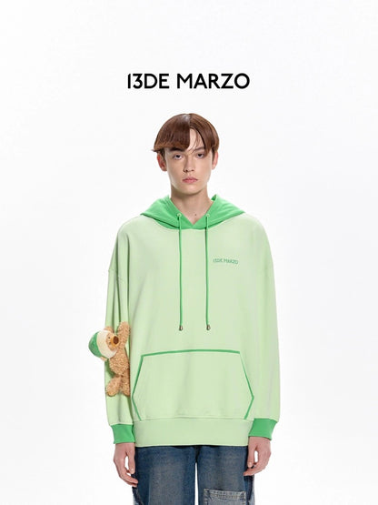 13DE MARZO Doozoo Fruit Hoodie Green Essence