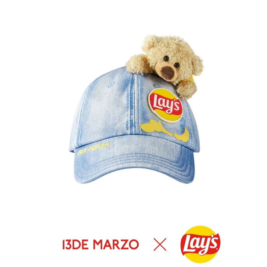 13DE MARZO X Lay's Flavor Bear Cap Blue