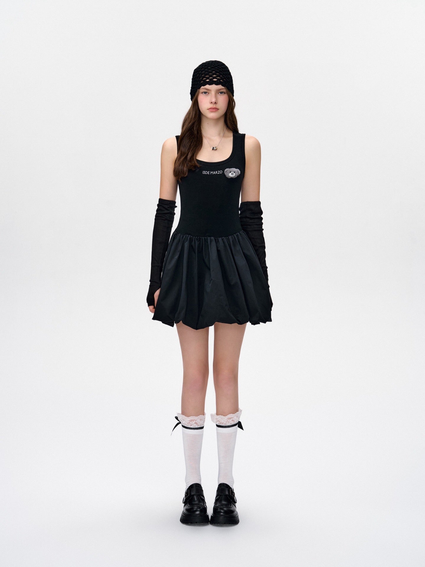 13DE MARZO Doozoo Ballet Dress Black
