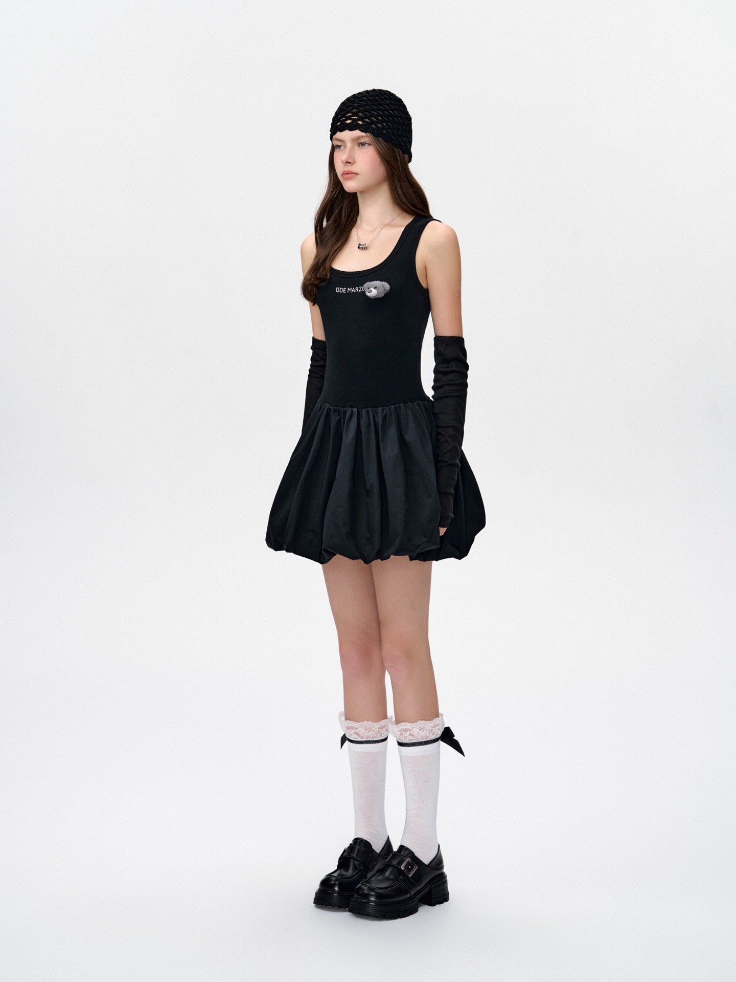 13DE MARZO Doozoo Ballet Dress Black