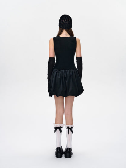 13DE MARZO Doozoo Ballet Dress Black