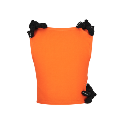 13DE MARZO Bear Loin Out Vest Orange