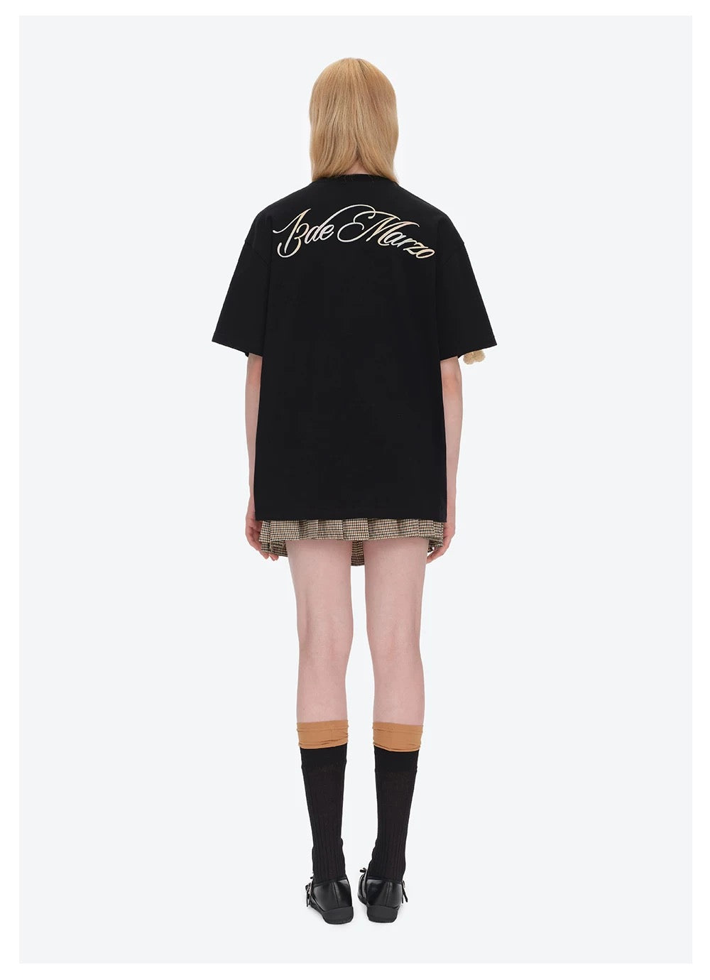 13DE MARZO Lumi Star Bear T-shirt Black