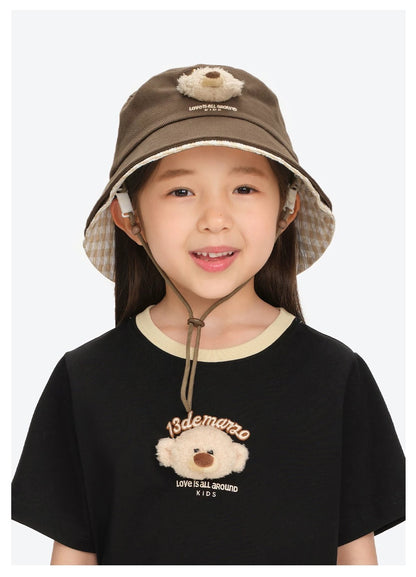 13DE MARZO BabyBear Bucket Hat Brown
