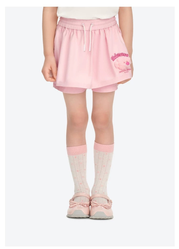 13DE MARZO BabyBear Aline Shorts Pink